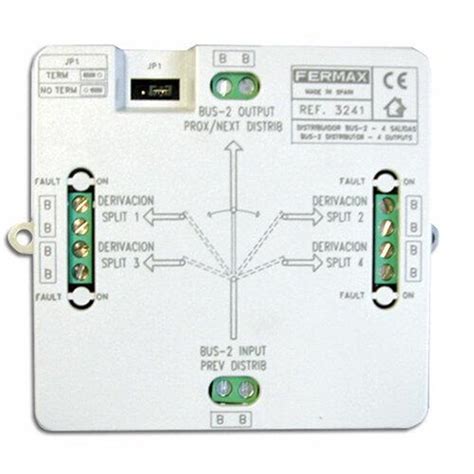 Distribuidor 4 Salidas Bus2 Repuesto Fermax 3241