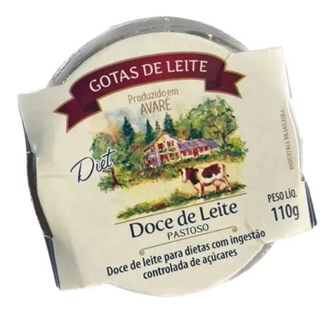 Kit 3 Potes Doce De Leite Pingo De Leite 230g Avaré MercadoLivre