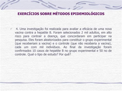 Abordagens MetodolÓgicas E Delineamento De Pesquisa EpidemiolÓgica