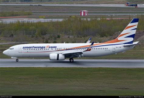 Aircraft Photo Of OK TVG Boeing 737 8Q8 Smartwings AirHistory Net