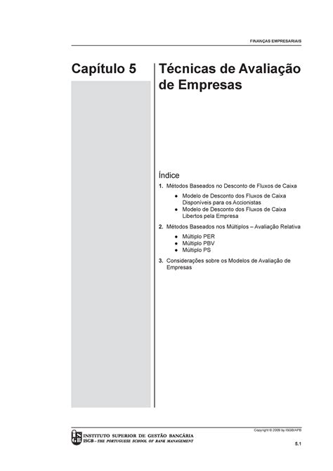 Materia Exerc Cios Finan As Empresariais Finan As Empresariais