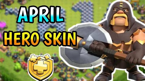 UPCOMING GOLD PASS NEW HERO SKIN IN COC APRIL 2023 COC UPCOMING GOLD