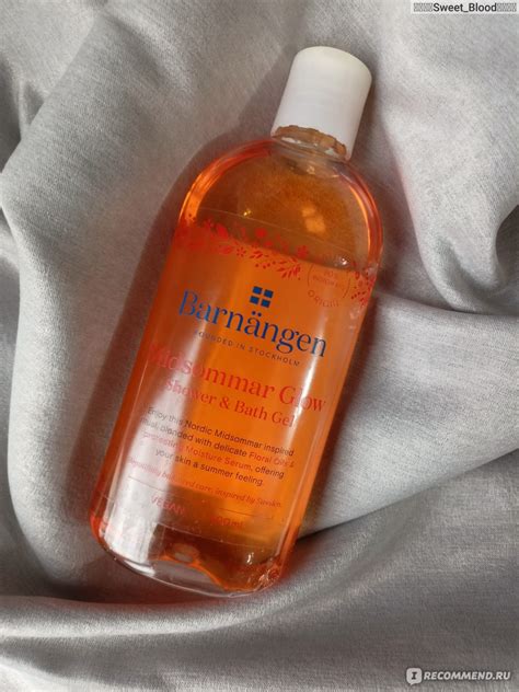 Гель для душа Barnangen Nordic Rituals Midsommar Glow с цветочными ...