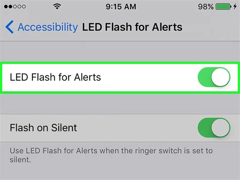 How To Make Iphone Flash When Receiving A Text 9 Steps