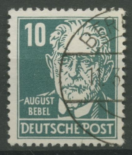 DDR 1952 53 Persönlichkeiten Wasserzeichen XII 330 va XII