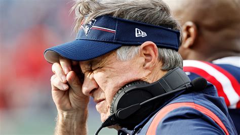 Nfl Coaching Legend Bill Belichick Facing The Sack If New England