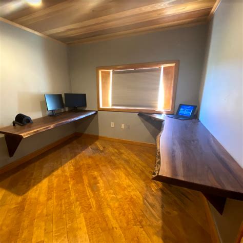 Wood Wall Mount Desk