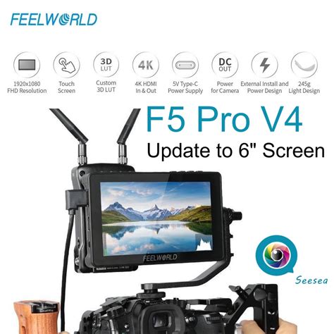 Free Shippingfeelworld F Pro V Monitor Inch Touch Screen Field