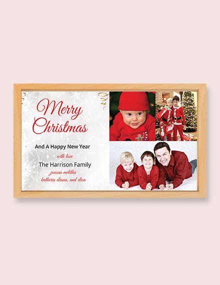 Free Christmas Card Word Templates, 139+ Download | Template.net