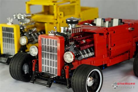 Lego Moc Hot Rod Technic Rebrickable Build With Lego