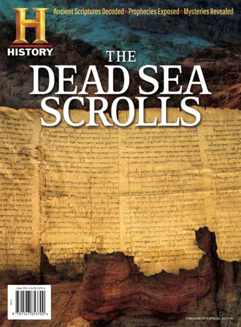 History The Dead Sea Scrolls by The Editors of History Channel | Goodreads