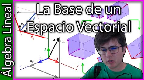 Base de Un Espacio Vectorial Álgebra Lineal 5 YouTube