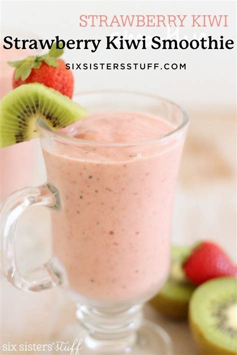 Strawberry Kiwi Smoothie Recipe Artofit