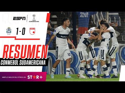 Gimnasia vs Santa Fe 1 0 Gol resumen y vídeo por Copa Sudamericana