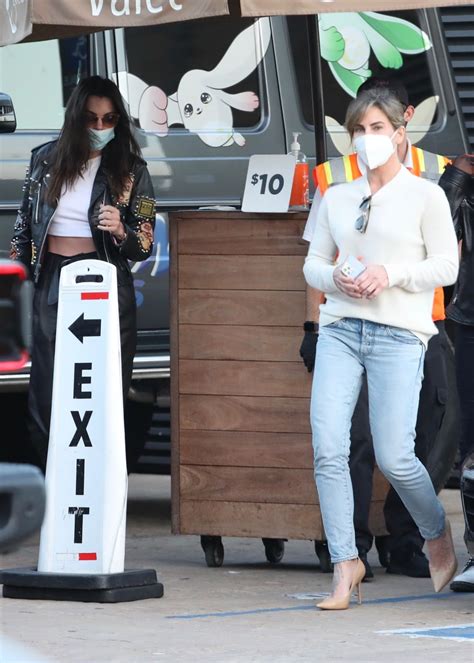 Jillian Michaels and Deshanna Marie Minuto at Nobu in Malibu 05/03/2021