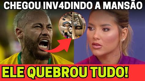 Neymar Invade A Mans O De Virg Nia E Destr I Tudo Chamou O Z Felipe