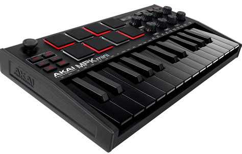 Миди-клавиатура AKAI PRO MPK MINI MK3 BLACK - купить в Москве и Санкт ...