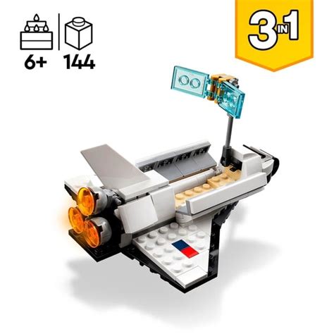 LEGO 31134 Creator 3 In 1 Spaceshuttle Konstruktionsspielzeug