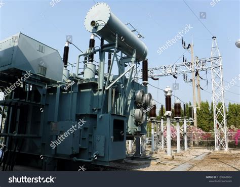 Electrical Preventive Maintenance Site Power Transformer Stock Photo ...