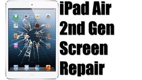 Ipad Air 2 Screen Replacement Speed Repair Youtube