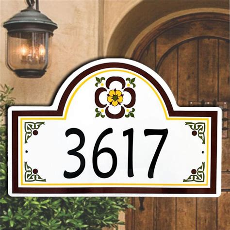 house number plaques 1