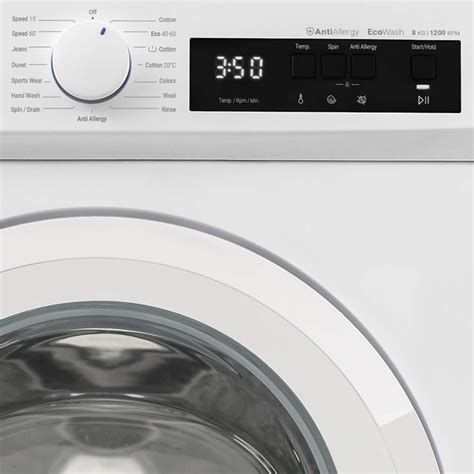 Стиральная машина Daewoo WM610T0WU0MD Полногабаритная/ 6 кг/ Белый