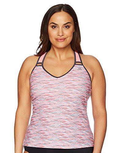 Buy Zeroxposur Zero Xposur Womens Plus Size Code Ladder Block Tankini