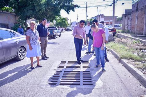 Dgar Gonz Lez Supervisa Obras De Pavimentaci N De La Colonia Klein