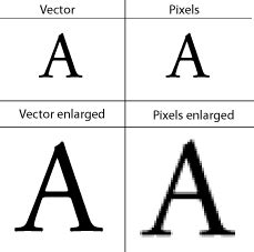 GRAPHIC DESIGN Differences Between Vector And Pixel Graphics