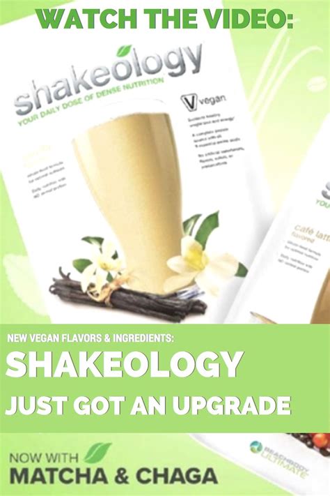 New Vegan Shakeology flavors & ingredients have been released! With new flavors - Vanilla and ...