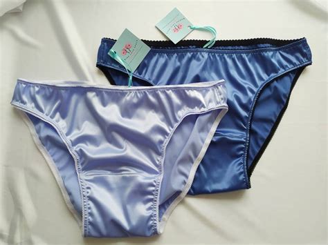 Herren Satin Höschen Indigo männlichen Bikini erotische Etsy