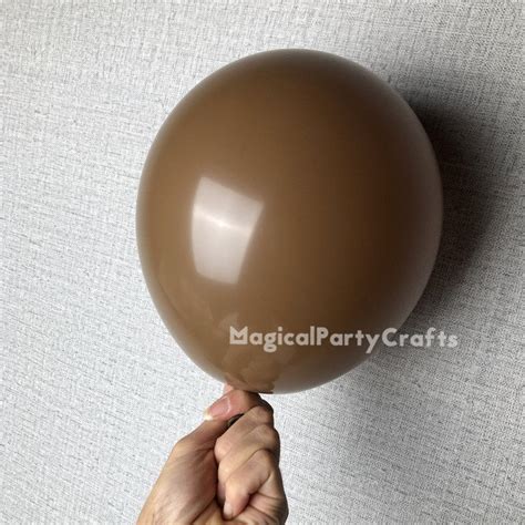 Pcs Double Stuffed Nude Beige Apricot Balloons Garland Etsy