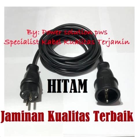 Jual Kabel Listrik Tambahan Extension Cm M Kabel Rol Colokan Kbl