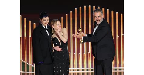 Milly Alcock Emma D Arcy And Miguel Sapochnik At The 2023 Golden Globe Awards House Of The