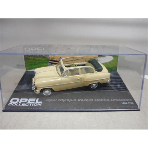 Opel Olympia Rekord Cabrio Eaglemoss Ixo Bcn Stock Cars