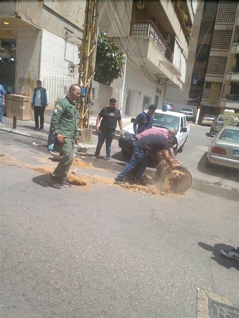 بالصور حملة إزالة التعديات على الأملاك العامة في بيروت مستمرة نداء الوطن