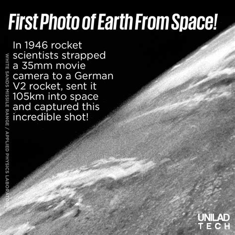 This is the First Photograph of Earth Captured from Outer Space - TechEBlog