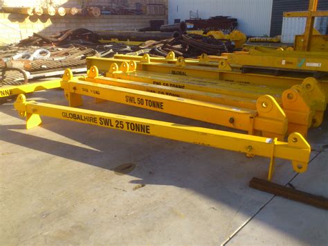 25t And 50t Expandable Spreader Bars Global Hire