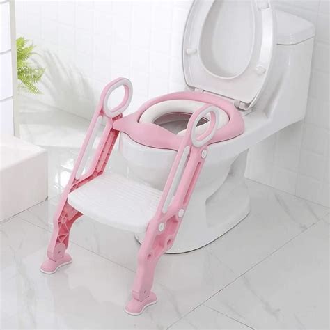 Siège De Toilette Enfant Reducteur De Toilette Pliable Et Réglable