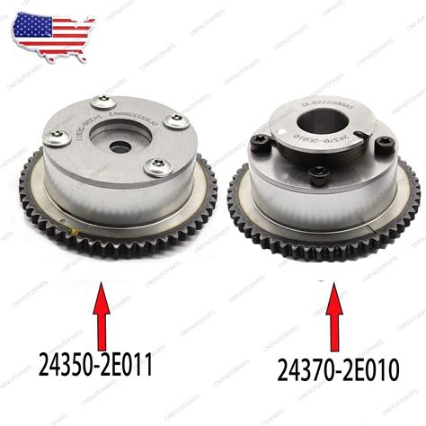 Exhaust Intake Timing Sprocket 24370 2E010 24350 2E011 For Hyundai KIA