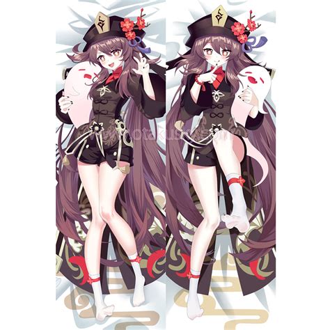 Genshin Impact Dakimakura Hu Tao Walnut Body Pillow Case