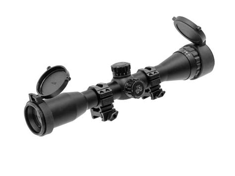 Leapers UTG 4x32 AO True Hunter Rifle Scope, Mil-Dot Reticle, 1/4 MOA ...