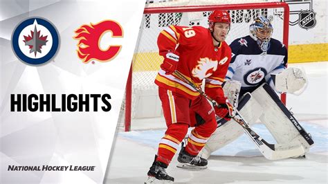 Jets Flames Nhl Highlights Youtube