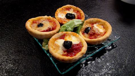 Recette Des Mini Pizzas Youtube