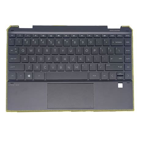 Palmrest Backlit Keyboard Touchpad L73748 001 For HP Spectre X360 13 AW