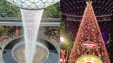 Happy New Year 2021jewel Changi Canopy Parkrain Vortex Lightshow