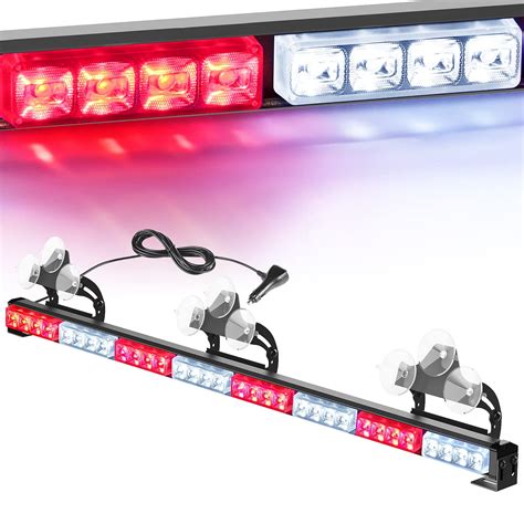 Snapklik Nilight Traffic Advisor Emergency Strobe Light Bar