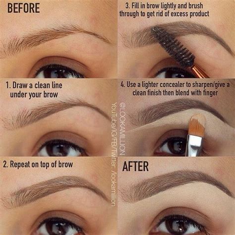 How To Apply Eyebrow Makeup