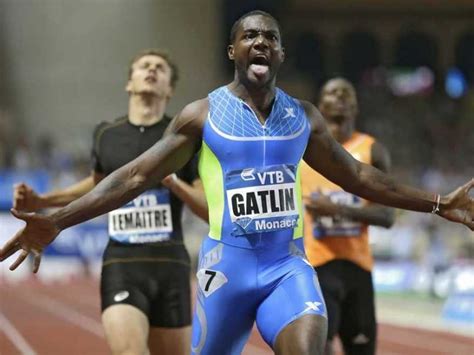 Justin Gatlin Overcomes Tyson Gay Asafa Powell To Win Gold In Metres Olympics News
