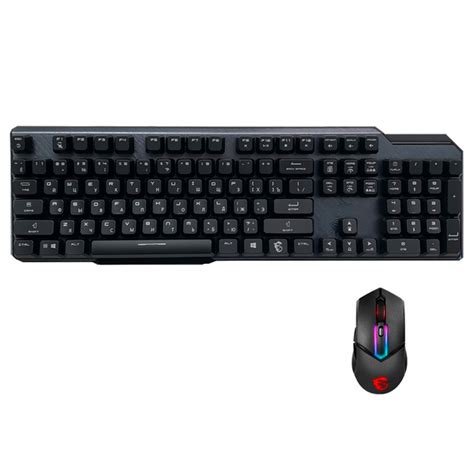 Характеристики Комплект Клавиатура MSI GK50 ELITE + Мышка MSI CLUTCH ...